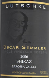 Dutschke Oscar Semmler Shiraz 2006