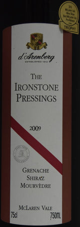 d'Arenberg The Ironstone Pressings Grenache Shiraz Mourvèdre 2009