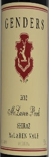 Genders McLaren Park Shiraz 2012