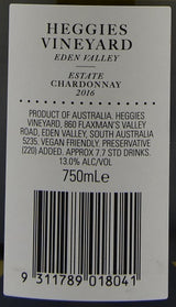 Heggies Vineyard Chardonnay 2016